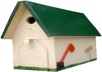 Birdhouse Mailbox