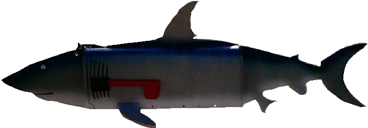 Shark mailbox