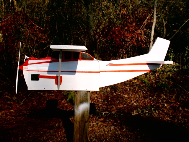 Airplane mailbox