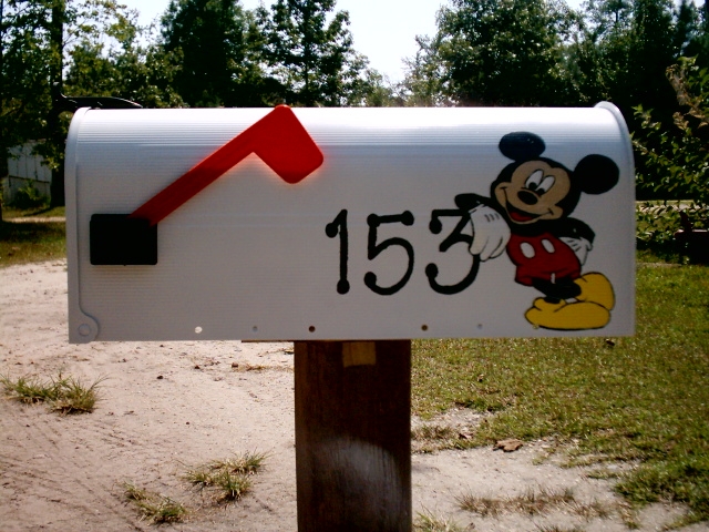 Mickey mailbox, Mickey mouse mailbox, Disney mailbox