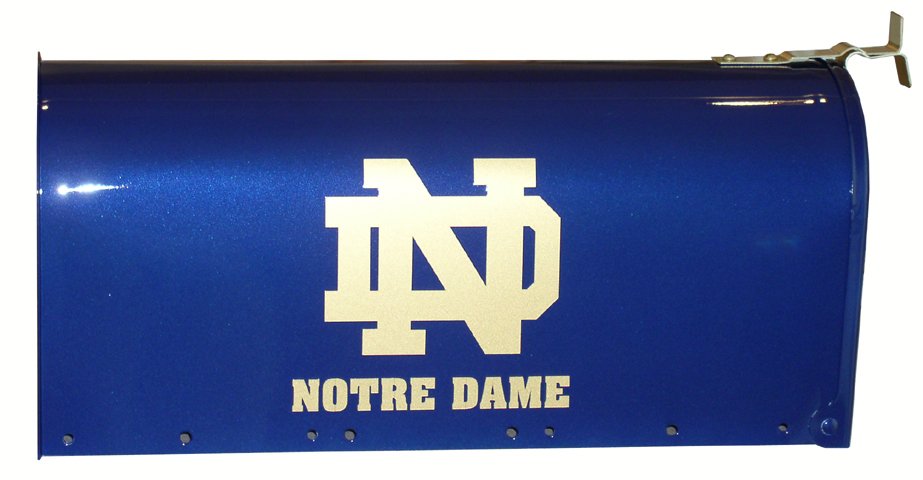 Notre Dame mailbox