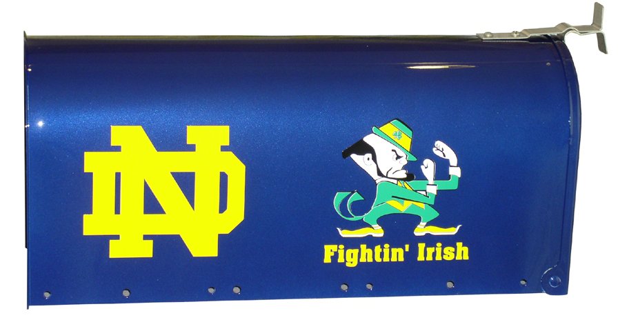 Notre Dame mailbox